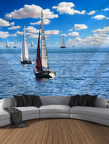  schöne meer hängende wandteppich ozean strand wandkunst große wandteppich wandbild dekor fotografie hintergrund decke vorhang hause schlafzimmer wohnzimmer dekoration