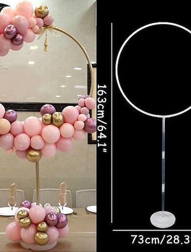  globo aire recinto flotante columna soporte anillo fiesta de cumpleaños aire anillo decoración diseño accesorios al por mayor