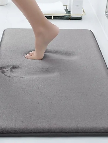  Badmatten Groen Gestreept Badmat Antislip Koraal Velve Anti-slip