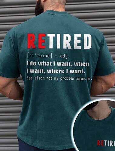 Herren Grafikdrucke Lustig Buchstabendruck T Shirt Grafischen T-Shirt 100% Baumwolle Kurzarm Grafik Hemd Schwarz Marinenblau Armeegrün Bequemes T-Shirt Urlaub Straße Modedesigner-Kleidung