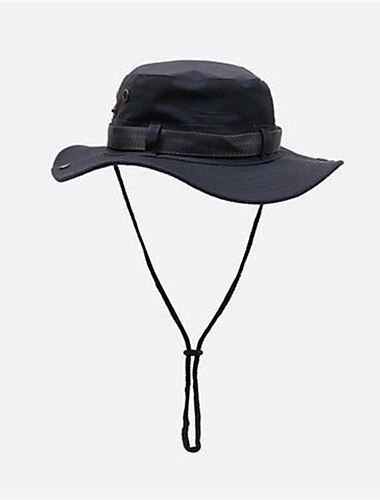 Bărbați Clop Palarie de soare Pălărie de cowboy Negru Trifoi Poliester Călătorie Stiluri de Plajă În aer liber Vacanță Simplu Ajustabile Protecție Solară Modă