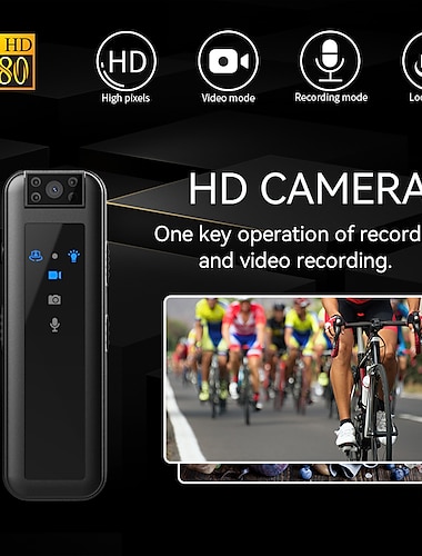  מיני מצלמה דיגיטלית hd 1080p ספורט dv מצלמת אינפרא אדום ראיית לילה קטנה מצלמת וידיאו כיס גוף camara משטרה