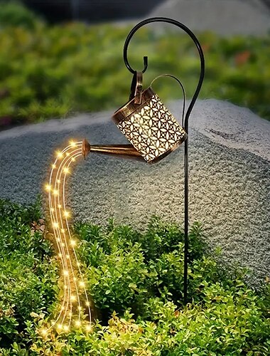  1 Stück 18 W LED-Solarleuchten Pathway Lights & Laternen 2 Modus Lichtsteuerung Warmweiß 2 V Außenbeleuchtung 36 LED-Perlen