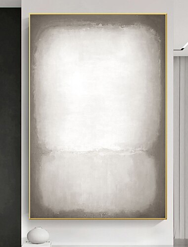  Mintura handgefertigte Farbblock-Ölgemälde auf Leinwand, Wandkunst, Dekoration, modernes abstraktes Baumbild für Wohnkultur, gerolltes, rahmenloses, ungedehntes Gemälde