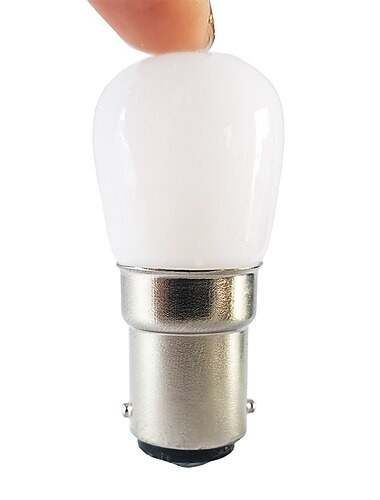  2w led globe ampoules 150lm b15 t22 6led perles smd 2835 blanc chaud blanc e ac110v / 220v