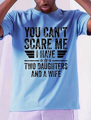  Herren Buchstabe Grafikdrucke T Shirt Grafischen T-Shirt Baumwolle Kurzarm Grafik Hemd Schwarz Weiß Blau Bequemes T-Shirt Outdoor Straße Modedesigner-Kleidung
