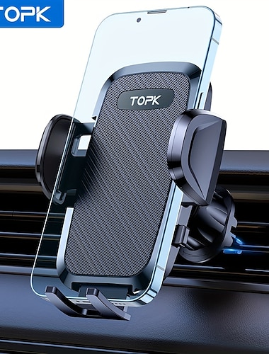  רכב Vent Phone Mount נייד ניתן לסיבוב מתכוונן מחזיק טלפון ל מכונית מותאם ל הכל טלפון נייד אביזר לשיחת טלפון