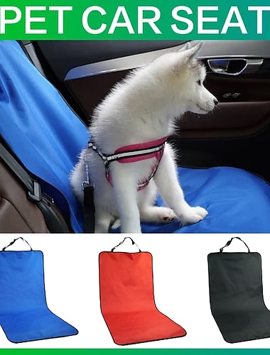  Wasserdichter Rücksitzschoner für Hunde Sicherheitsreise-Zubehör für Katzen und Hunde Transporter-Automatte