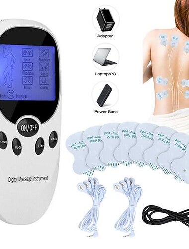  Tens Machine Unit Electrical Massager Pulse Muscle Stimulator