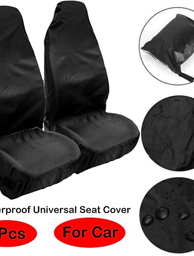  スターファイア 2個セット 防水ポリエステル ユニバーサル カー バン シートカバー 滑り止めバック Dust-Proof プロテクター
