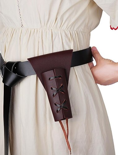  Retro / vintage Punk & goottilainen Keskiaika Cosplay-Asut huotra Miekan pidike Merirosvo Soturi Ritari Viikinki Kelttiläinen ritari Naamiaispuku Miesten Naisten Kelttiläinen Viikinki Halloween