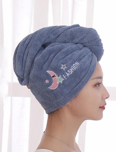  Trockene Haarkappe, weiblich, super saugfähig, schnell trocknendes Haarhandtuch, Wischhaarhandtuch, Duschhaube, Artefakt, 2021 neue Turbanverdickung