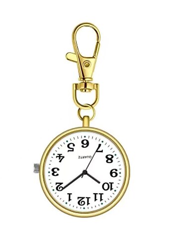  2023 Taschenuhren Krankenschwester Taschenuhr Schlüsselanhänger Fob Uhr mit Batterie Arzt medizinische Vintage Uhr