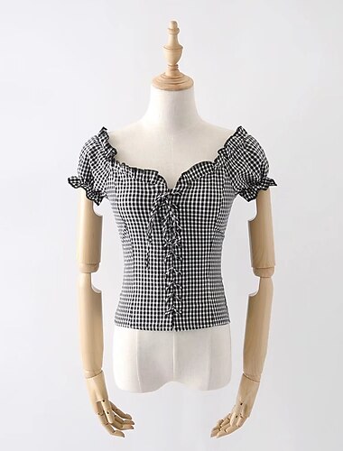  Oktoberfest Bluza Dirndl Oktoberfest / Bere bavareză bavareză Wiesn Stil tradițional Pajiști Pentru femei Pânză în stil tradițional Bluze Vârf