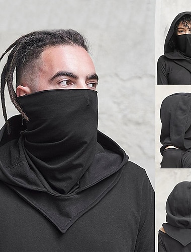  Punk y gótico Medieval Máscara Con Capucha Vikingo Ranger Tiro al arco Hombre Mujer Víspera de Todos los Santos Carnaval Fiesta / Noche Adulto Máscara Todas las Temporadas