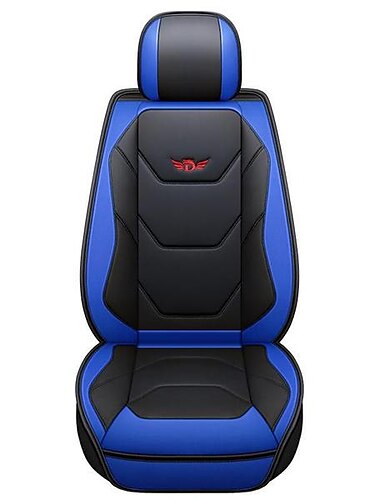  StarFire universell 5D PU lær foran bilsete trekk matte vanntett pustende bilsete beskytter