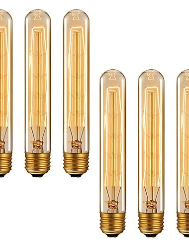  Lampe rétro t185 40w e27 filament dimmable ampoule à incandescence décorative vintage edison ampoule pour la vie à la maison