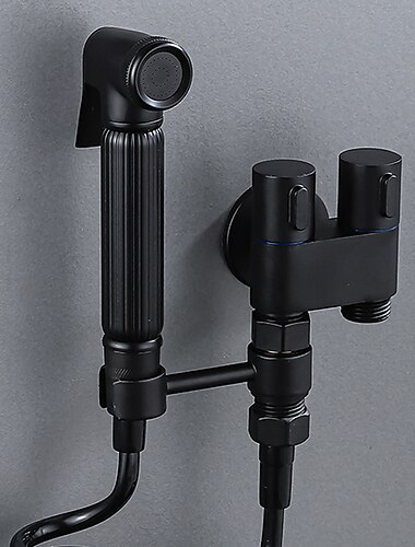  Badezimmer-Handbrause, Bidet-Shattaf-Sprühgerät, Wandhalterung, Toilette, Handbrause, Bidet-Spray, Wandmontage, Windelbaden, Haustiere, Damenhygiene, Reinigung