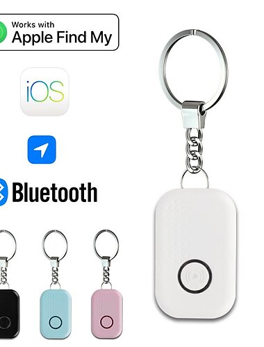  bluetooth anti-smarrimento smart tag mini gps tracker locator per portachiavi valigia borsa bagaglio pet finder funziona con apple find my