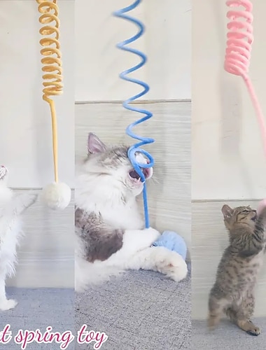  Jouets de mastication Jouet interactif avec Durable Exercice pour animaux de compagnie pour Chien Chat Intérieur Extérieur Jeu d'animaux