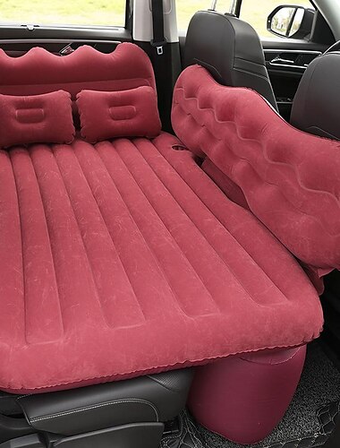  opblaasbare auto luchtbed split reisbed matras voor auto suv kofferbak draagbare comfortabele matras automatisch opblaasbaar