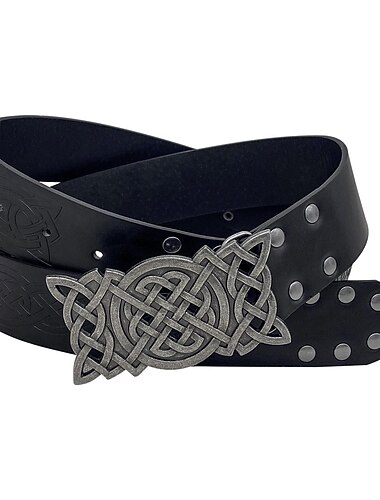  רטרו\וינטאג' פאנק & גותיות ימי הביניים תחפושות קוספליי נשף מסכות חגורת מותניים לוחם אביר ויקינג אביר קלטי Ranger תחפושות בגדי ריקוד גברים בגדי ריקוד נשים יוניסקס קלטי ויקינג