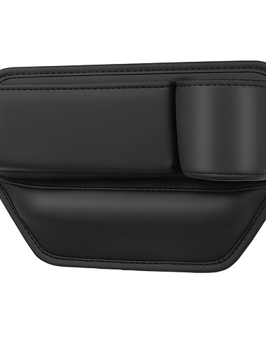  2 types de siège de voiture écart boîte de rangement en cuir étanche siège gap filler console côté organisateur sac voiture intérieur accessoires