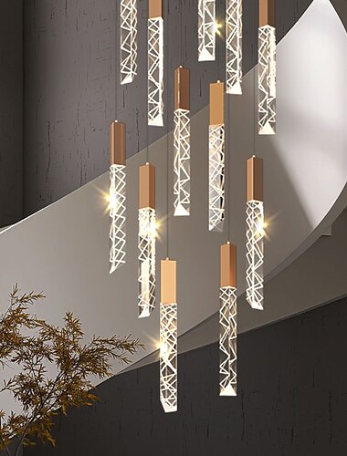  2-Light 3-Light 6-Light 3 cm Dimbaar Enkel ontwerp Plafond Lichten & hangers Aluminium Galvanisch verzilveren Modern Noordse stijl 110-120V 220-240V