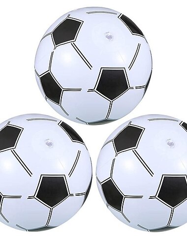  Aufblasbarer sechsfarbiger Ball Strandball Kinderspielwasserspielzeugball Werbeball Farbball
