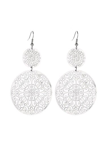  Damen Ohrringe Modisch Outdoor Blumen Ohrring