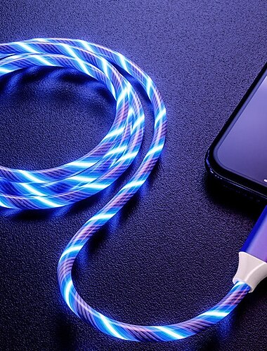  USB-кабель типа C Кабель молнии 3,3 фута 6,6 футов USB-A к USB-C USB A к молнии USB A к микро B 2.4 A Быстрая зарядка Мягкий на ощупь Назначение Macbook iPad Samsung Аксессуар для мобильных телефонов