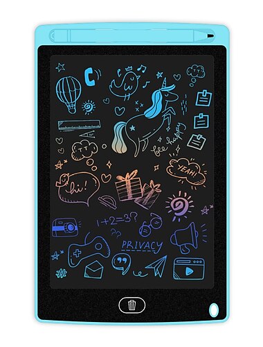  8,5/Zoll Farb-LCD-Schreibtafel, Kinder-Zeichenbrett, LCD-Bildschirm, Schreibtafel, digitale Grafik-Zeichentablett-Tafel, Bildung und Lernen von Kindern