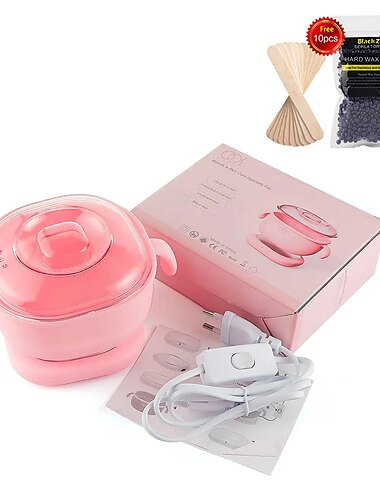  machine portative d'épilation de cire pot de silicone chauffe-cire machine dépilatoire résistant aux hautes températures usage personnel professionnel
