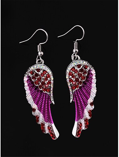  Dames Oorbellen Modieus Buiten Vleugels Oorbel