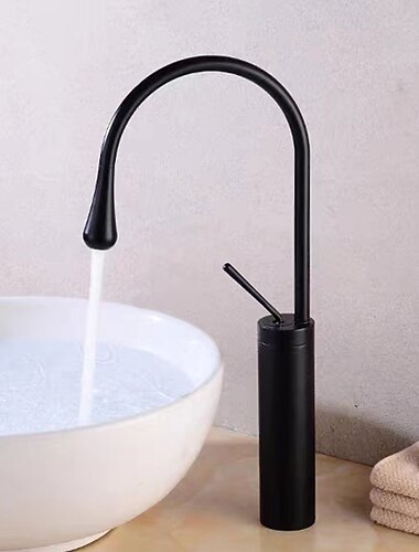  Robinet lavabo - Rotatif / Classique / Centeret Plaqué / Finitions Peintes Montage Mitigeur un trouBath Taps