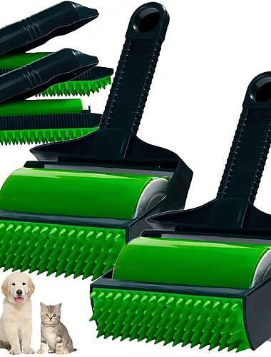  Ручной валик Stick It Ролик Stick It для удаления шерсти домашних животных Многоразовые валики для ворса Можно стирать