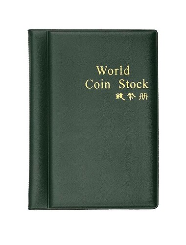  120 Münzhalter, 4 Farben, Sammelsammlung, Aufbewahrung, Geld, Penny-Album, Buchtaschen
