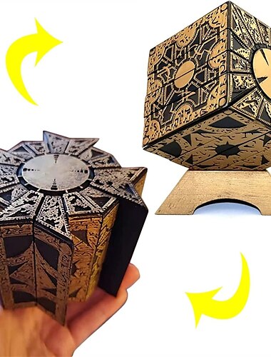  caja de rompecabezas de bloqueo cubo desmontable creativo caja de rompecabezas cambiable fantasma persiguiendo cubo mágico