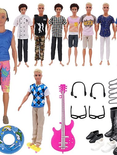 розовая кукольная одежда и аксессуары, новая кукольная мужская одежда 26-30 см, аксессуары, одежда, 30 комплектов, быстрая доставка, прямая доставка с фабрики
