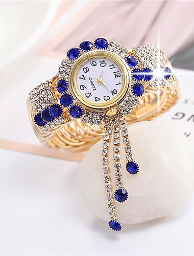  Luksusowy modowy zegarek diamentowy z bransoletą prezent na Dzień Matki dla kobiet zegarek kwarcowy stalowa bransoleta casualowy zegarek damski