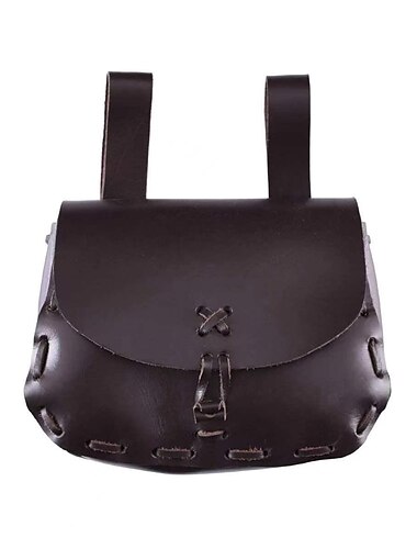  Retro Vintage Mittelalterlich Tasche Gürteltasche Bauchtasche Ren Faire Wikinger Ranger Elfen Herren Damen Unisex Keltisch Vikinger Fantasie Halloween Karneval Maskerade Party LARP Renaissance-Messe
