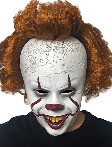  Unisexo Disfraz de miedo Víspera de Todos los Santos Accesorios de Halloween  para  Víspera de Todos los Santos