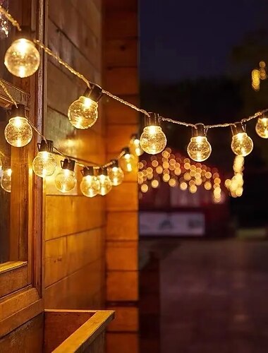  G50 Globuslampe LED Feenlichter Außenlichter Straßenhochzeit Garten Patio Dekorationslicht 220V EU-Stecker