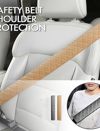  Starfire 1 шт. 25,5 дюймов удлиненные чехлы для ремней безопасности для взрослых детей супер мягкие автомобильные ремни безопасности ремешок подушка для авто плечо шея грудь протектор накладка авто