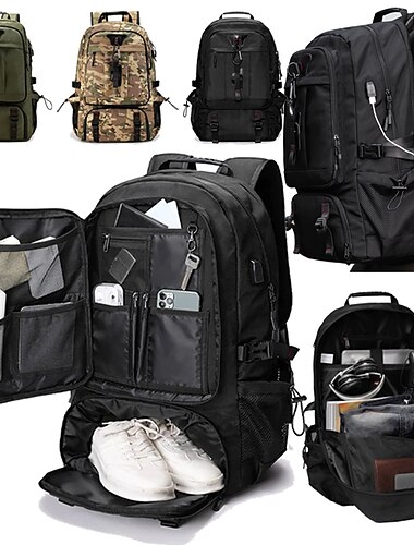  80l Herren-Outdoor-Rucksack, Kletter-Reiserucksack, Sport, Camping, Wandern, Mochila, großes Schulgepäck, Rucksack, männlich, x148c, Geschenk zum Schulanfang