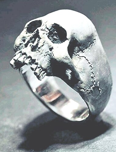  Retro Vintage Punk & Gothic Mittelalterlich Ringe Ren Faire Pirat Wikinger Schädel Herren Damen Seeräuber Maskerade Party / Abend Erwachsene Weitere Accessoires Ganzjahres