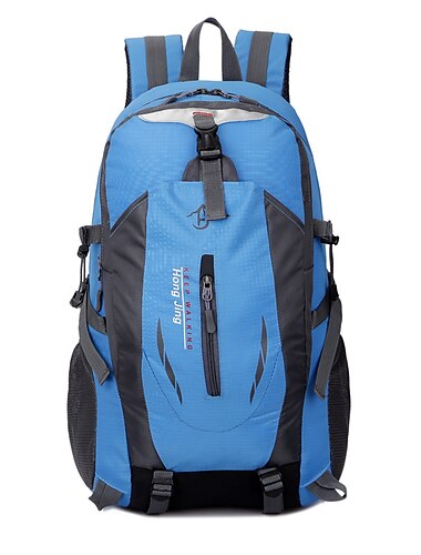  Turistický batoh pro dospívající chlapce a dívky, vodotěsný cestovní batoh s velkou kapacitou a více přihrádkami do školy, na kempování a na dobrodružné cestování.