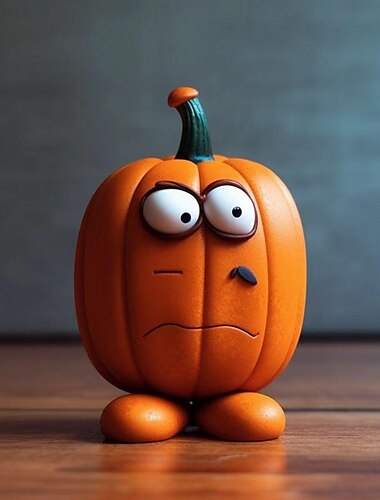  figurka z żywicy w kształcie dyni na Halloween – upiorna dekoracja w kształcie dyni ducha na zewnątrz, do wystroju domu i na przyjęcia – idealna ozdoba z żywicy
