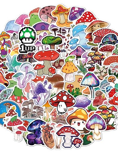  50 PCS Food Stickers for Student Planners Gifts Waterproof Cartoon for Girls Kids