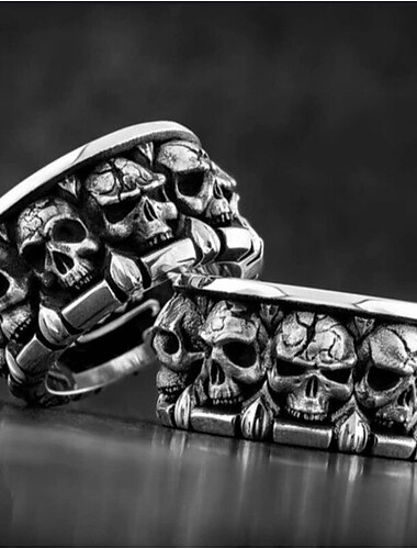  Ρετρό / Βίντατζ Πανκ & Γκόθικ Μεσαίωνα Δακτυλίδια Πειρατής Βίκινγκ Νεκροκεφαλές Φανταχτερή Φόρεμα Ανδρικά Γυναικεία Μασκάρεμα Πάρτι / Βράδυ Ενηλίκων Περισσότερα Αξεσουάρ Όλες οι εποχές